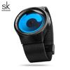 Couple Watch Trend Contrasting Color Creative Needle-Free Vortex Concept Watch Quartz Watch Male 9659