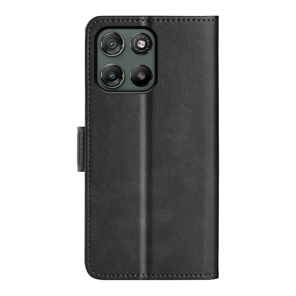 For Motorola Moto G67 Power 5G Case Calf Texture Leather Wallet Phone Cover