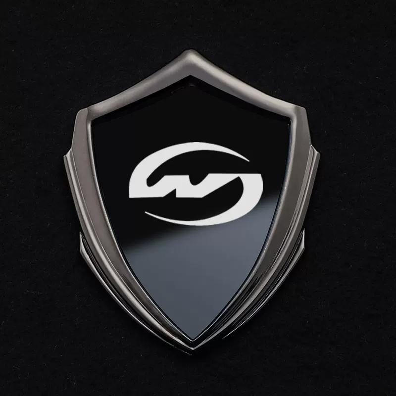 Wangjiang All-metal Sun-resistant and Non-fading Electric Motorcycle 3D Three-dimensional Car Sticker Modified Decorative Sticker Body Side Logo Badge