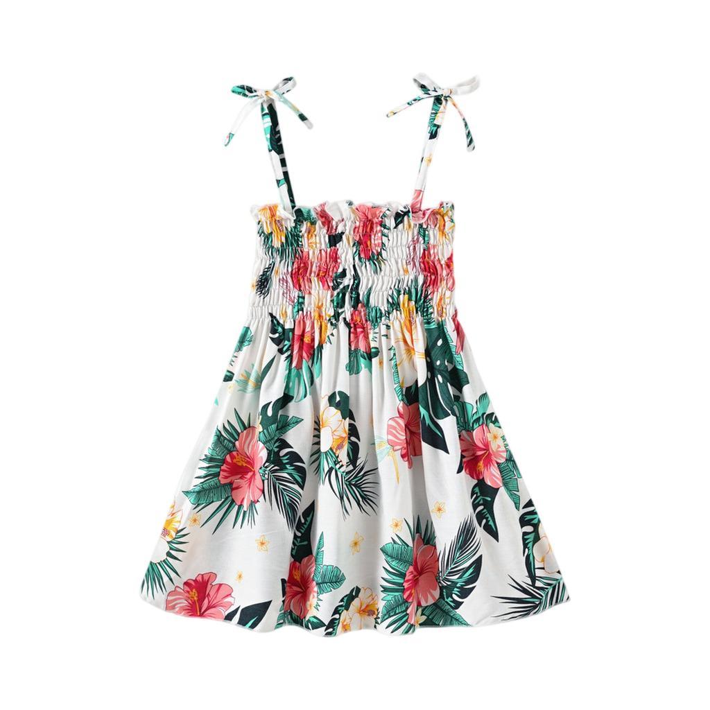 Ärmelloses Blumenkleid für Kinder - Süße Modekleider