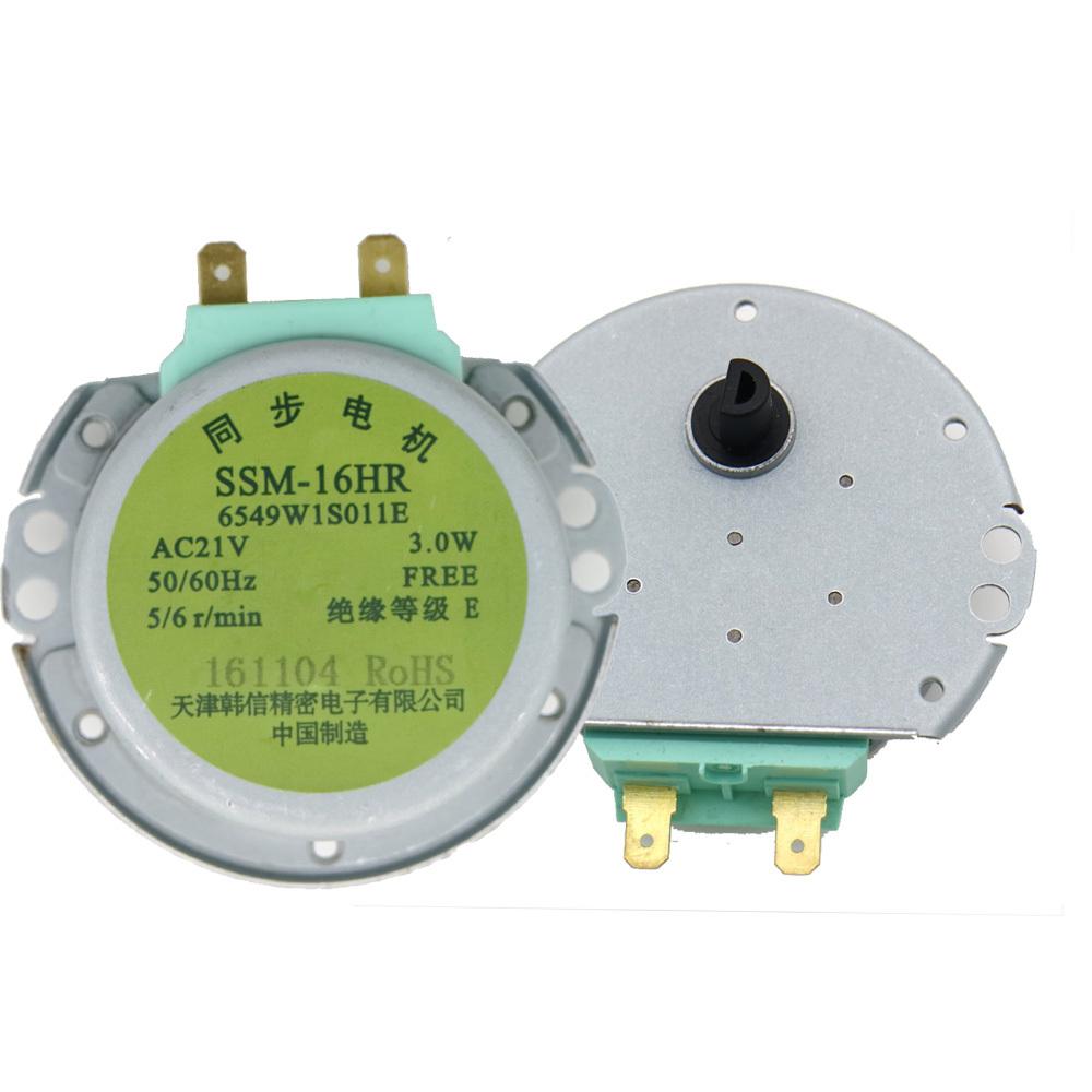 Motore sincrono micro SSM-16HR AC 21V 3W 50/60Hz per motore piatto microonde