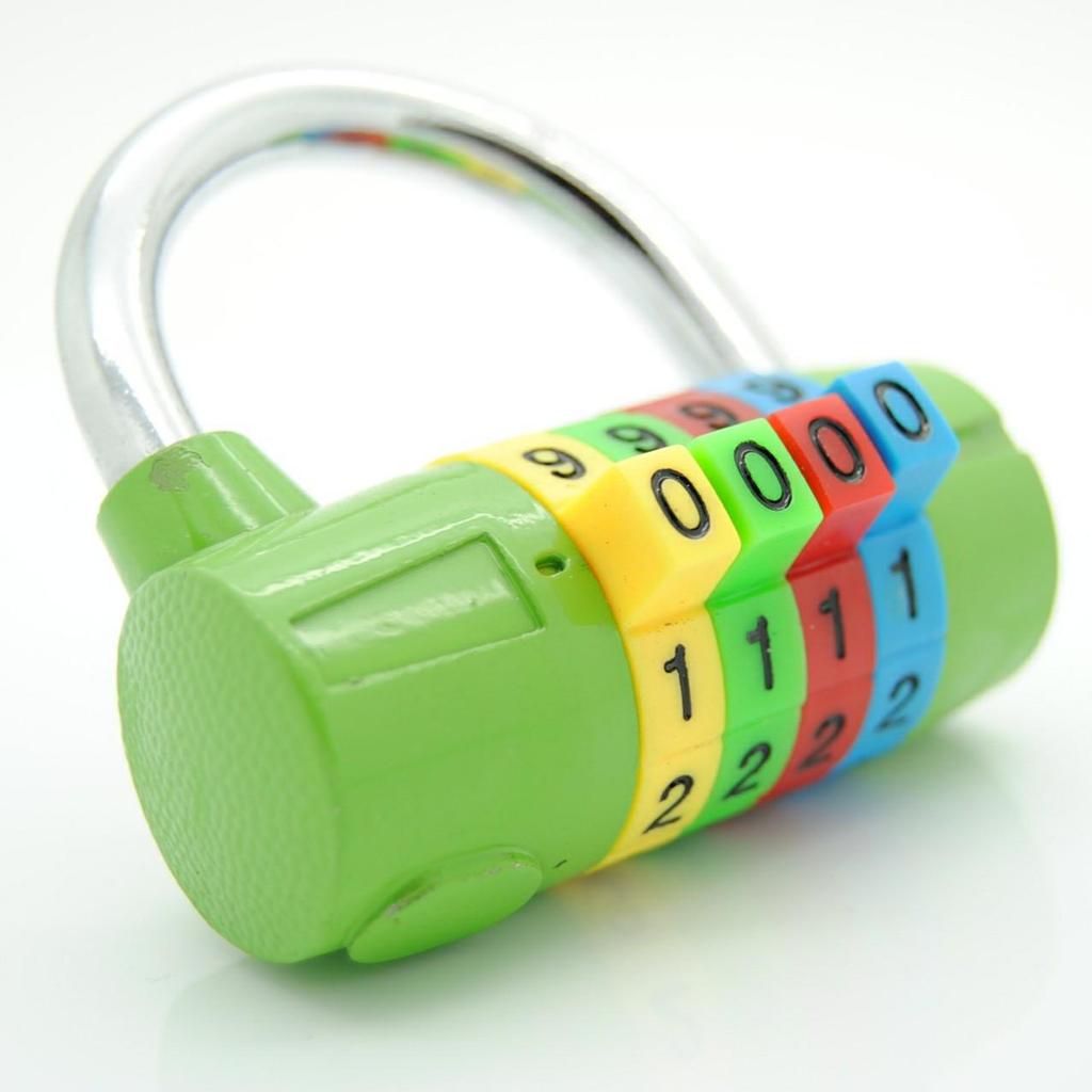 Zinklegierung 4/5-stellige Zahlenschloss Diebstahlschutz für Fenster und Türen