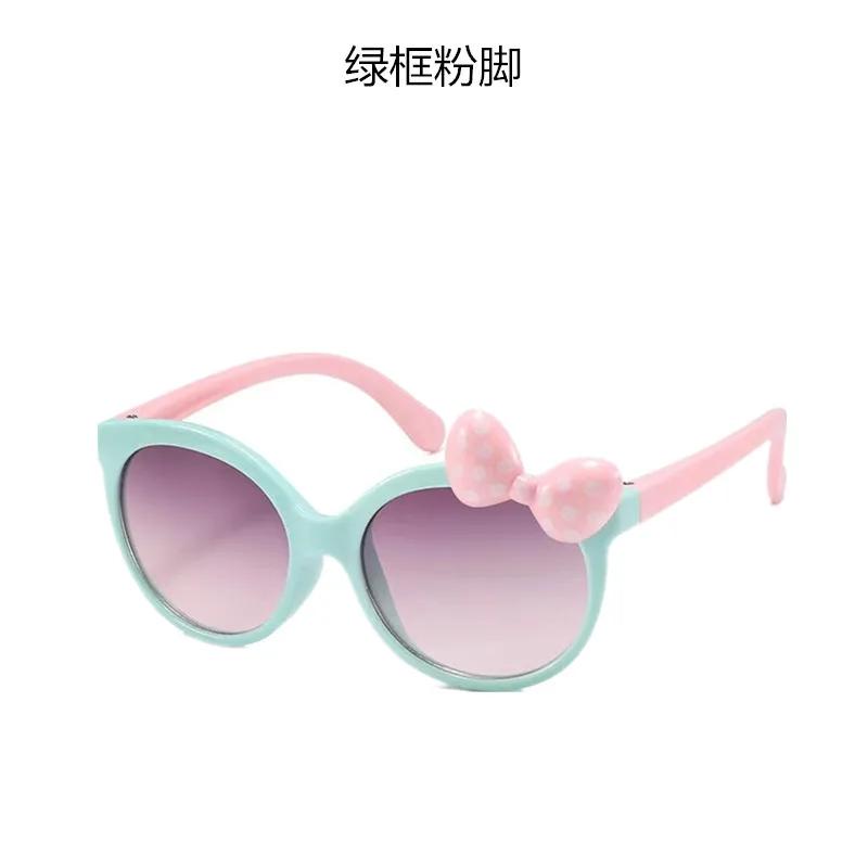 

Girls Children Sunshade Glasses for Climbing Outdoor Sports& Accessories Cute Cartoon Bowknot Sunglasses
