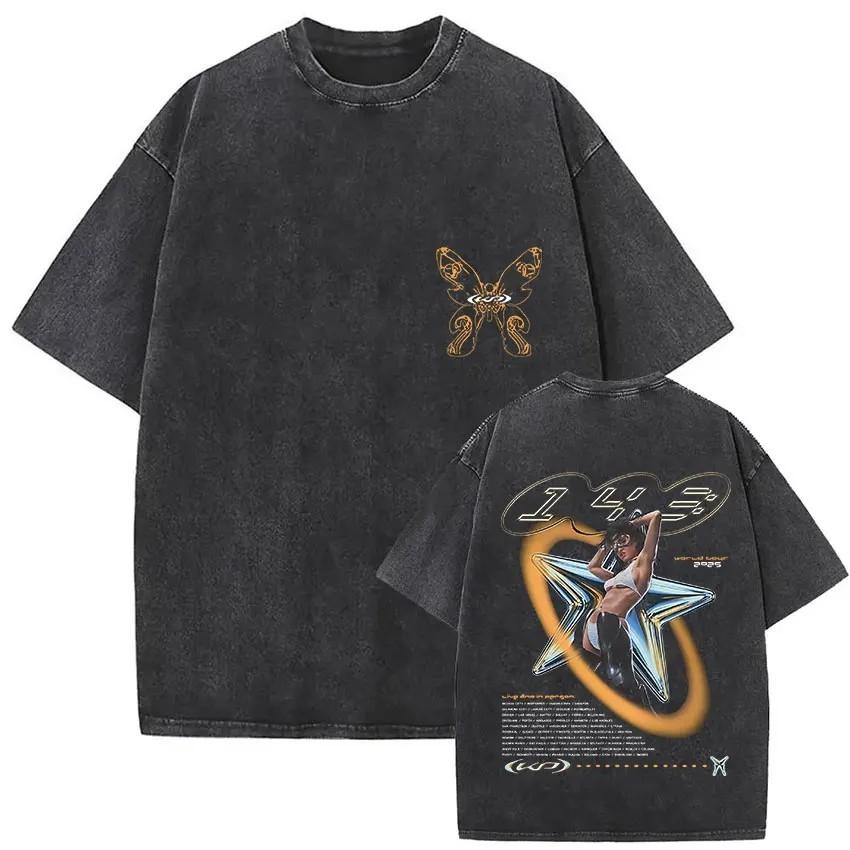 Katy Perry 143 Tour Vintage Washed T-Shirt 100% Cotton Unisex Fan Gift,men&women Unisex T-shirt