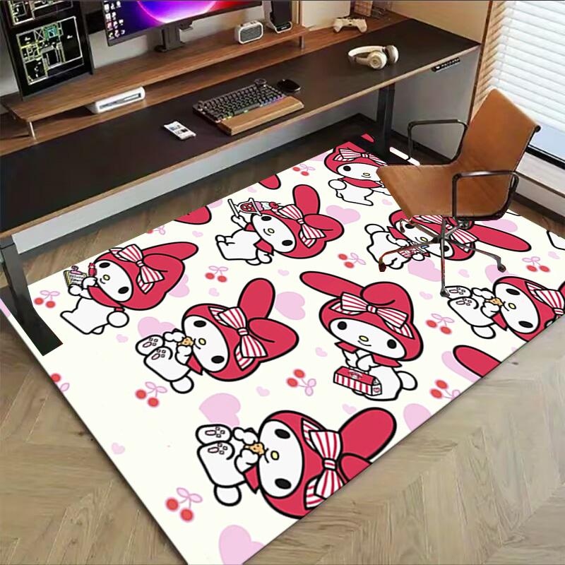 Melody Carpet For Playroom Bedroom Living Room Sofa Home Decorkids Game Area Rug Nonslip Floor Mat