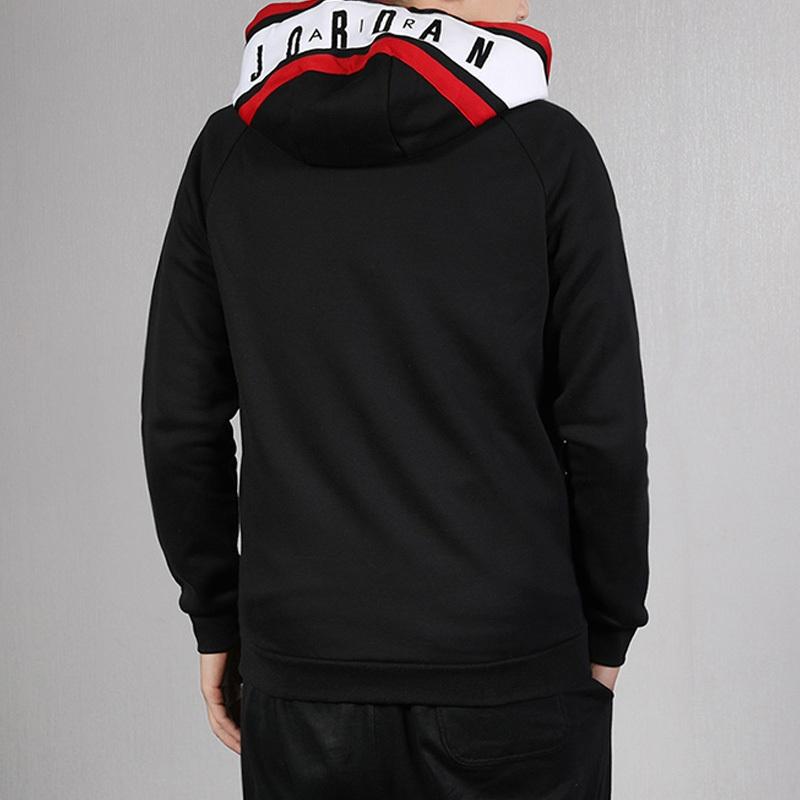 Air Jordan Sports Casual Hooded Jacket Black Men's BQ5650-010