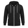 Men's Long Sleeve Hoodie Zip Up Sweatshirt for Fall Winter