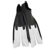 Diving Fins, Adult Aquatic Training Flippers, Floating Equipment for Pool S Black White