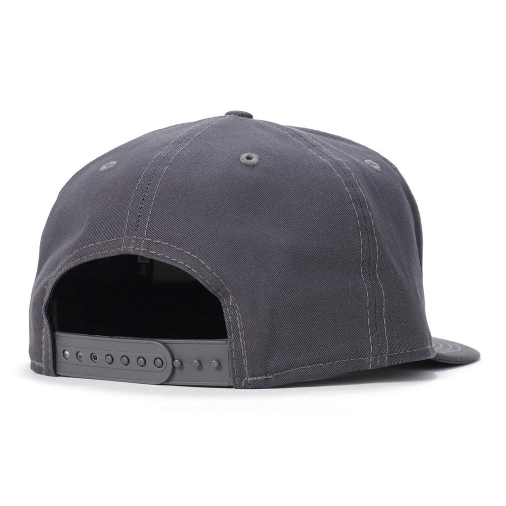 New Era 9FIFTY Flat Bill Charcoal Snapback Free Size Cap, (Adjustable)