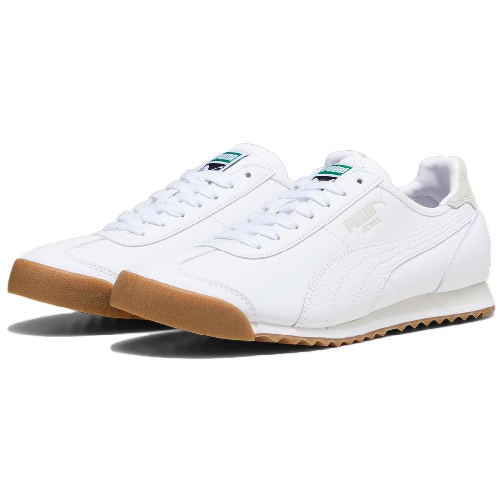 Puma Roma Low Top Casual Shoes Unisex White 393292-01