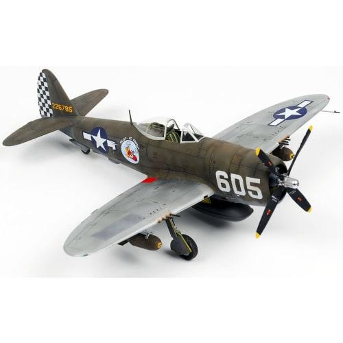 Wolfpack Designs 1/48 Scale U.S. Army Air Forces P-47D Thunderbolt Mediterranean Theater Premium Edition Plastic Model Kit (WOLWP14812)