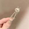 Fashion Bow, Duckbill Clip, Small Fresh Hairpin, Headgear, High-End Hairpin, Bangs, Side Clip.