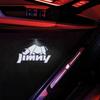 2Pcs LED Car Door Rhinoceros Rhino Emblem Light Welcome MHAD6 Lamp Wireless Projector For Jimny SUV 4X4 off-Road
