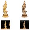 Posąg Guan Yin Chińska Dekoracja Buddyjska Figurka Kuanyin Rzeźba Kobiety Buddy Feng Shui dla