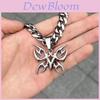 Gothic Butterfly Necklace For Women With Zinc Alloy Pendant And Irregular Chain For Party Wear