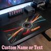 Penrith Panthers Customized Name Text Mouse Pad, Large Desk Mouse Mat Personalized Home Office Present