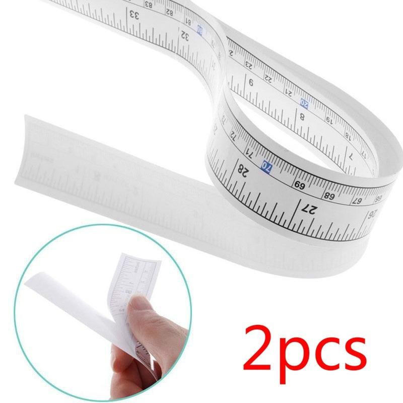 Buy Sewing Machine Sticker Self Adhesive Metric Measure Tape Rulers at ...