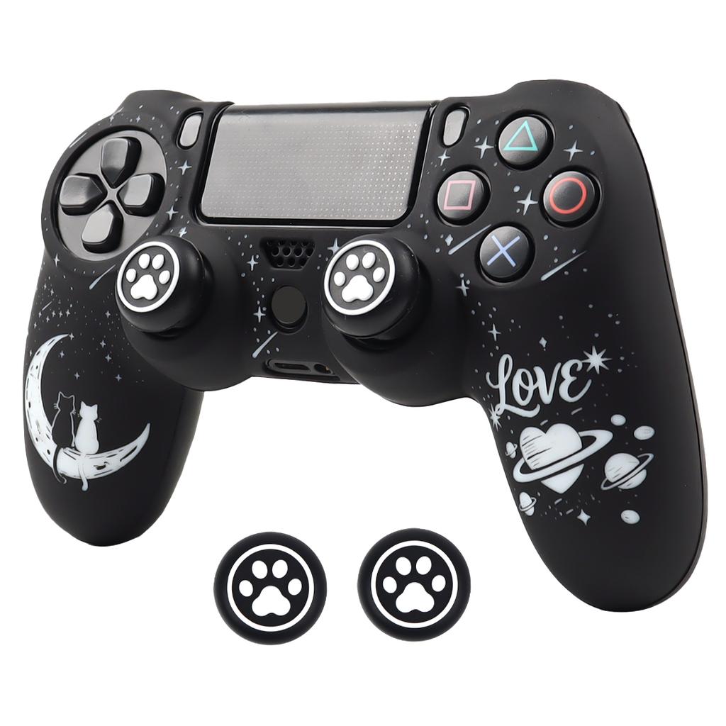 Soft Silicone Control Shell Skin for Playstation 4 Console Controller Case Gamepad Cover Housing for PS4 Slim Pro Joystick Case
