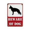 Warning Beware Metal Tin Signs Plaque Wall Decoration Vintage Art Posters Iron Painting for Man Cave Home Cafe Garden Club Bar
