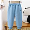 Spring Autumn Children Cloth Trousers Boys Girls Elastic Bands Sports Pants Kids Casual Outer Wear Pants
