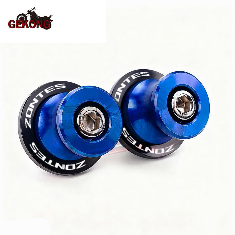 M8 High quality Motorcycle Accessories For Zontes G1 125 ZT125U ZT 125 U ZT 310R 310X ZT310R Swingarm Spools Slider Stand Screw
