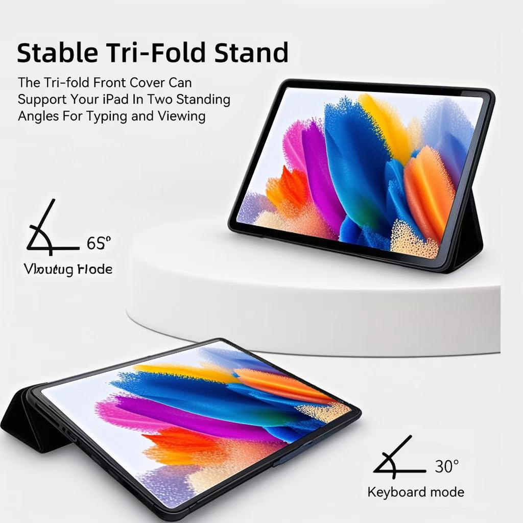 Case for Samsung Galaxy Tab A8 10.5-Inch (SM-X200/X205/X207), Slim Lightweight Stand Tablet Cover with Auto Wake/Sleep