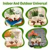 Smile Face Planter Resin Flower Pot Planter with Drainage Hole Novelty Design Succulent Flower Pot Home Garden Flower Container