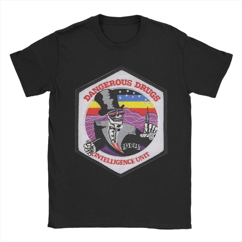 DEA Drink Every Afternoon Cocktail T Shirt Pure Cotton Clothes Vintage Short Sleeve Round Neck Tee Shirt Plus Size TShirts