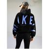 Women Long Sleeve Letter Print Hoodie Casual Pullover Sweatshirt Loose Fit Daily Top