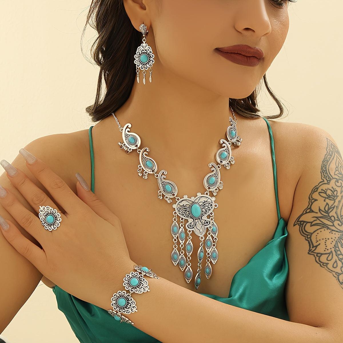 

Модні Ювелірні Вироби Для Жіночого Комплекту червоний