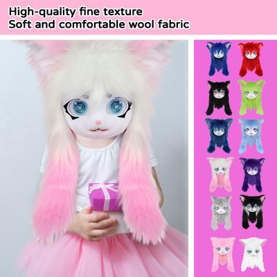 Finished Animal Head Kig Wearable Headgear