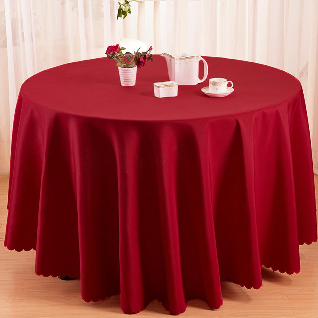 Colorful And Durable Round Tablecloth For Weddings And Parties Round Tablecloths For Circular Table Wedding Decoration
