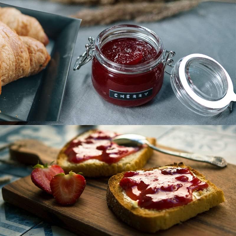 Silicone Replacement Gasket, Airtight Rubber Seals Rings for Mason Jar Lids, Leak-Proof Canning Silicone Fitting Seals for Glass Clip Top Jars