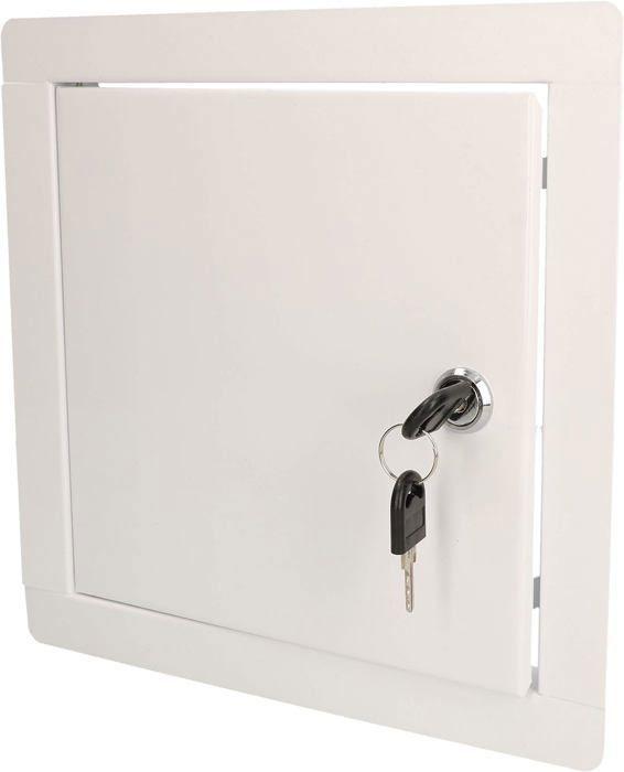 Revizní dvířka - KOTARBAU - 20 x 20 cm - Kov - Bílá - Snadná instalace