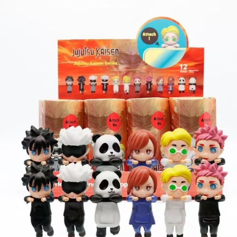 Jujutsu Kaisen Gojo Satoru Itadori Yuji Papa Blind BoxMini Figure Doll PVC Model Collection Desktop Ornament Decoration Toy Gift