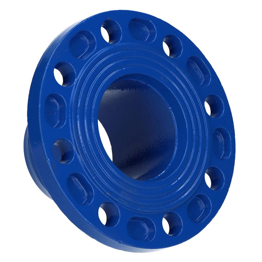 FW Single Flange Connector for PVC Pipes DN100, PN10, for Water, GJL-cast Iron