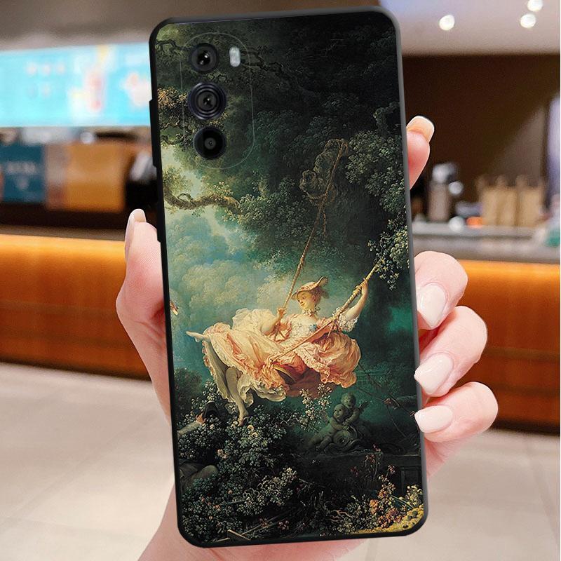 Renaissance art Painting Phone Case For Motorola Edge 60 50 40 Pro 60 50 40 30 Ultra Neo Fusion Moto G Play G Stylus G Carcasas