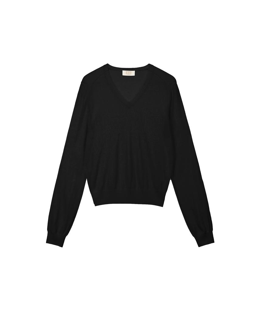RENEJ Simple V-Neck Knit
