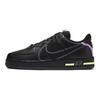 Nike Air Force 1 React Černá Fialová Hvězda Téměř Volt CD4366-001