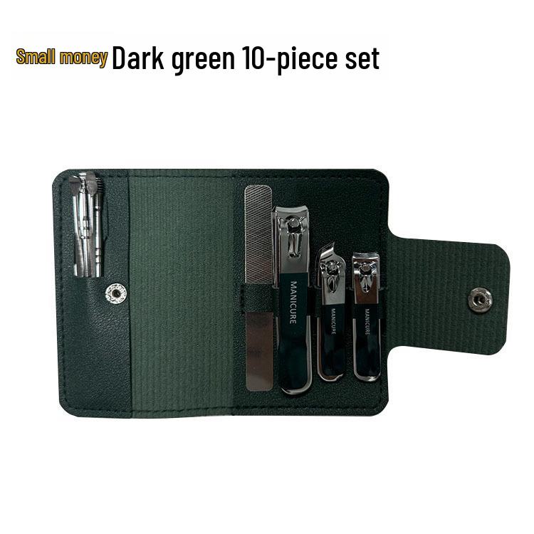 Nagelknipser-Set: Komplettes Maniküre- & Pediküre-Werkzeugset mit schräger Zange