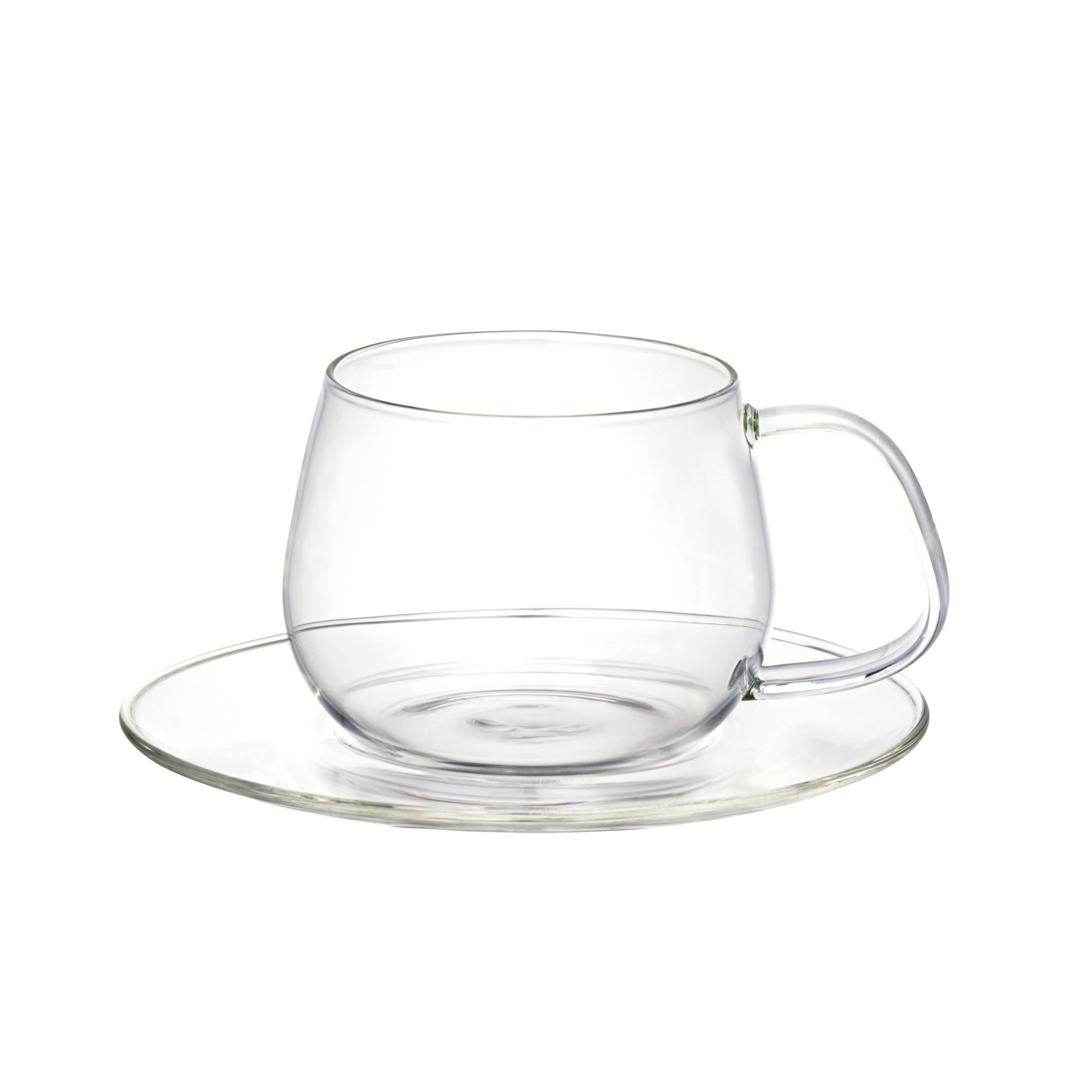 

KINTO UNITEA Cup 8331 & Saucer, 350ml, Glass,