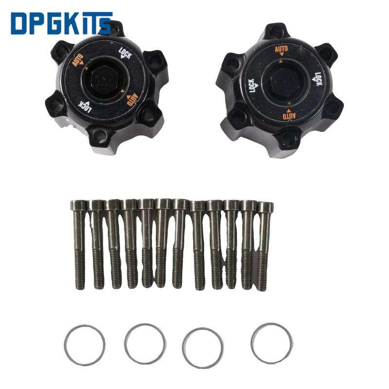 2PCS AUTO Free Wheel Hub Lock 40250-VB200 40250VB200 For Patrol GU Y61 TD42 TD3.0 TD2.8 STI Wheels Tires Hub Caps Replacement