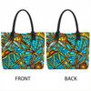  Stained Glass Pattern Tote Bag Fashion Casual Large Capacity Daily Carry Handbag