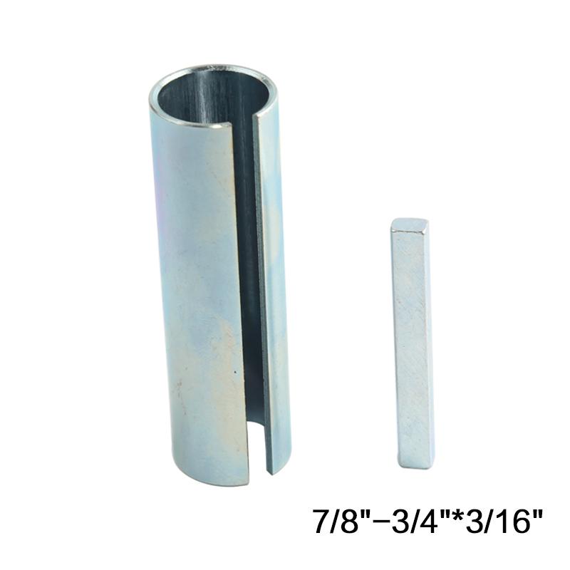 3/4" To 7/8" Shaft Adapter Pulley Bore Reducer Sleeve Bushing & Keystock