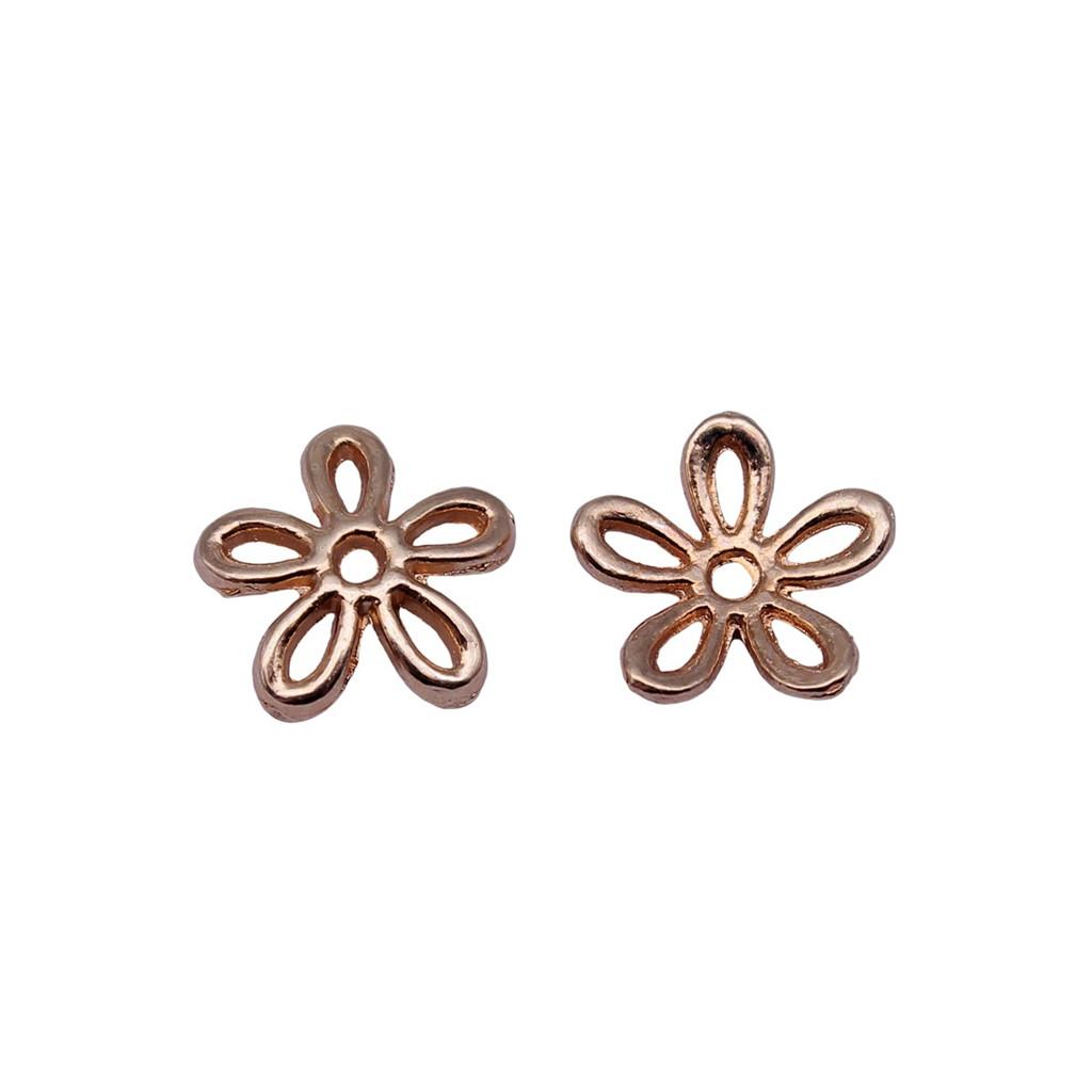 Flower Bead Cap Spacer Findings Ornate Covers For DIY Jewelry Making Materials
