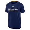 Nashville Predators 2025/26 Authentic Pro Rink Tech NHL T-Shirt Navy