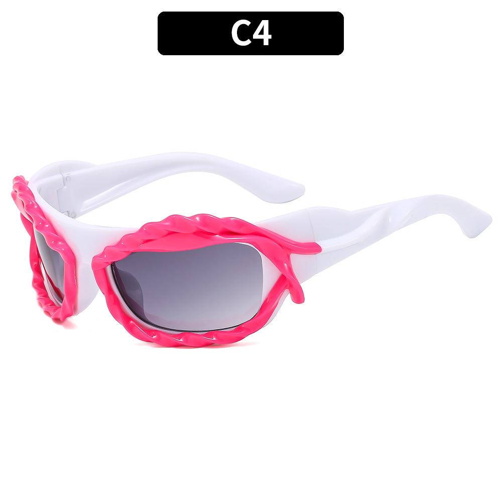 Y2K Sunglasses Women Fashion UV400 Protection Future Tech Sun Glasses Men Outdoor Eyewear Oculos De Sol