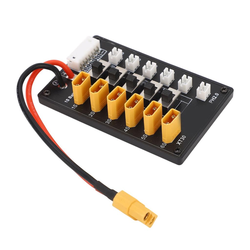 Series Charging Board 1S LiPo Battery Charger Plate Compatible PH2.0 for Tiny Whoop