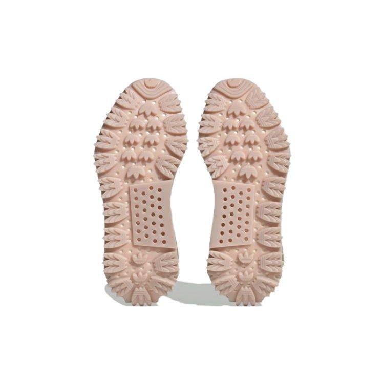 adidas Baskets Unisexe NMD_S1 Wonder Taupe Crème Bliss-Orange ID1653