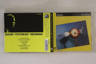 CD DAVID FATHEAD NEWMAN - Mr.fathead CRCD3162 CLINCK RECORDS 2010 Japonia Obi Jazz Folosit
